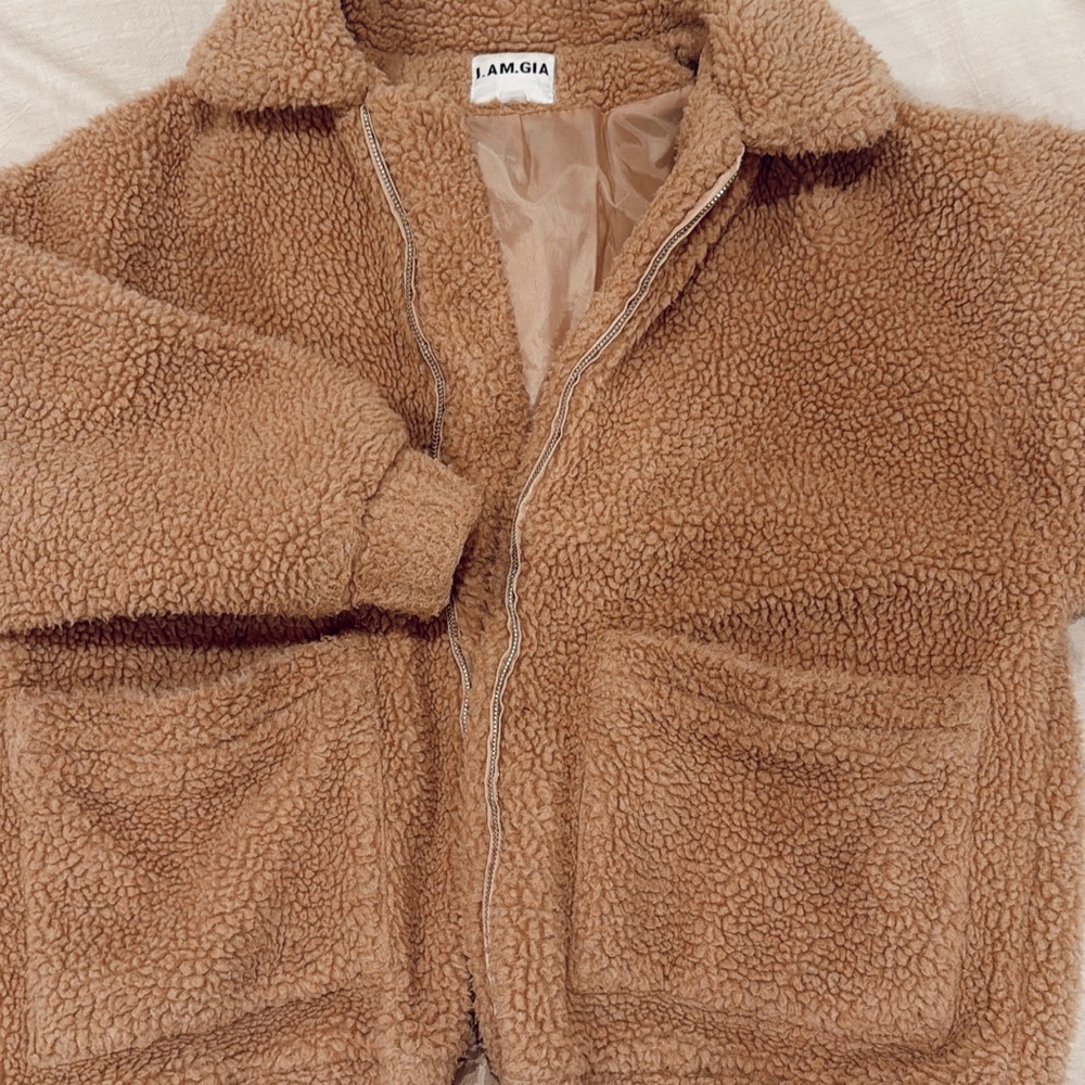 I.AM.GIA Camel Fleece Jacket